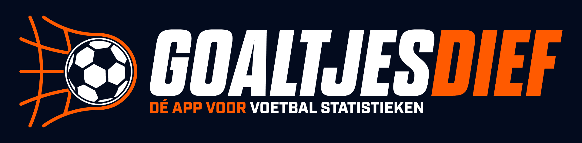 Goaltjesdief — Dé app voor voetbalstatistieken